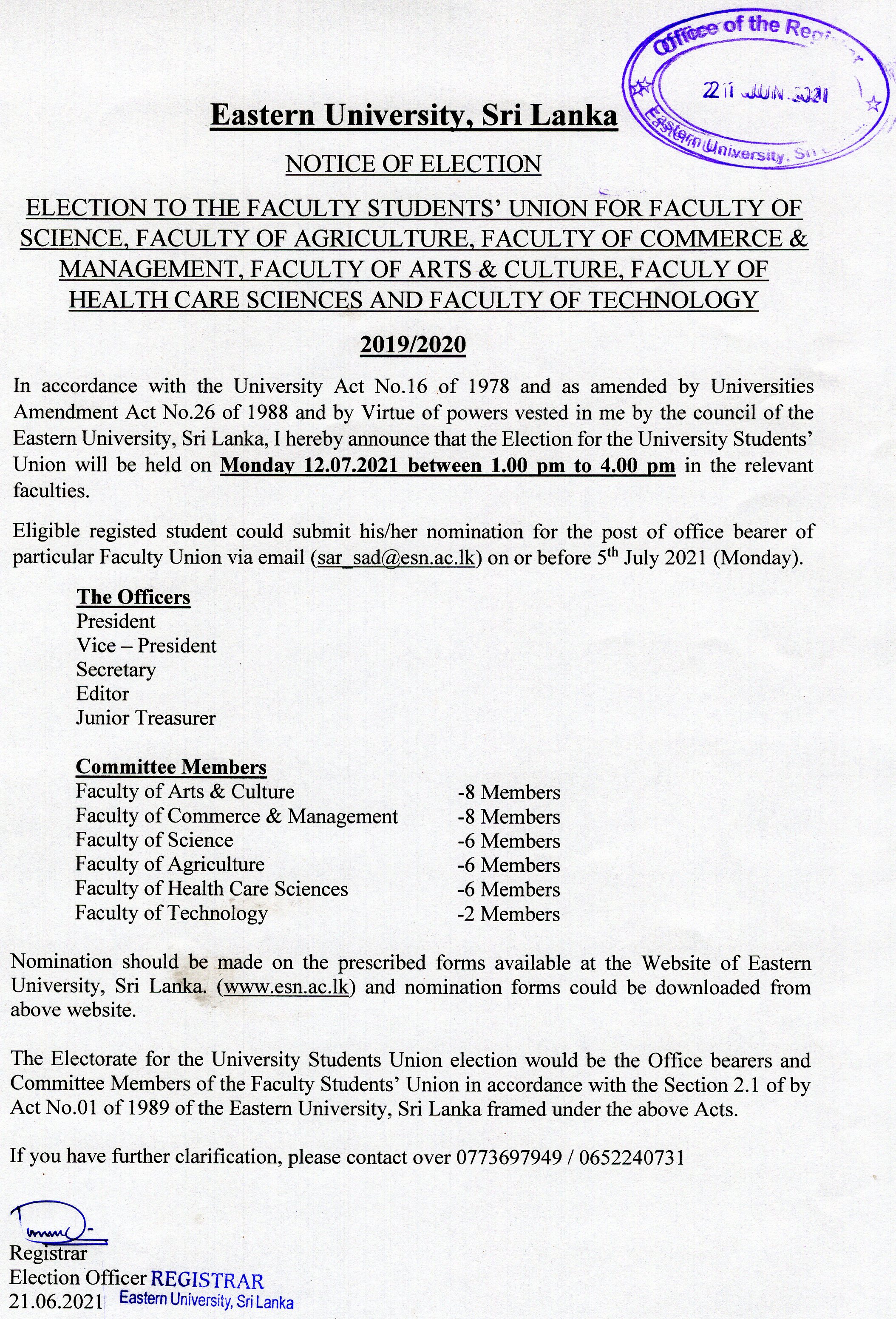 notice-election-faculty-student-union