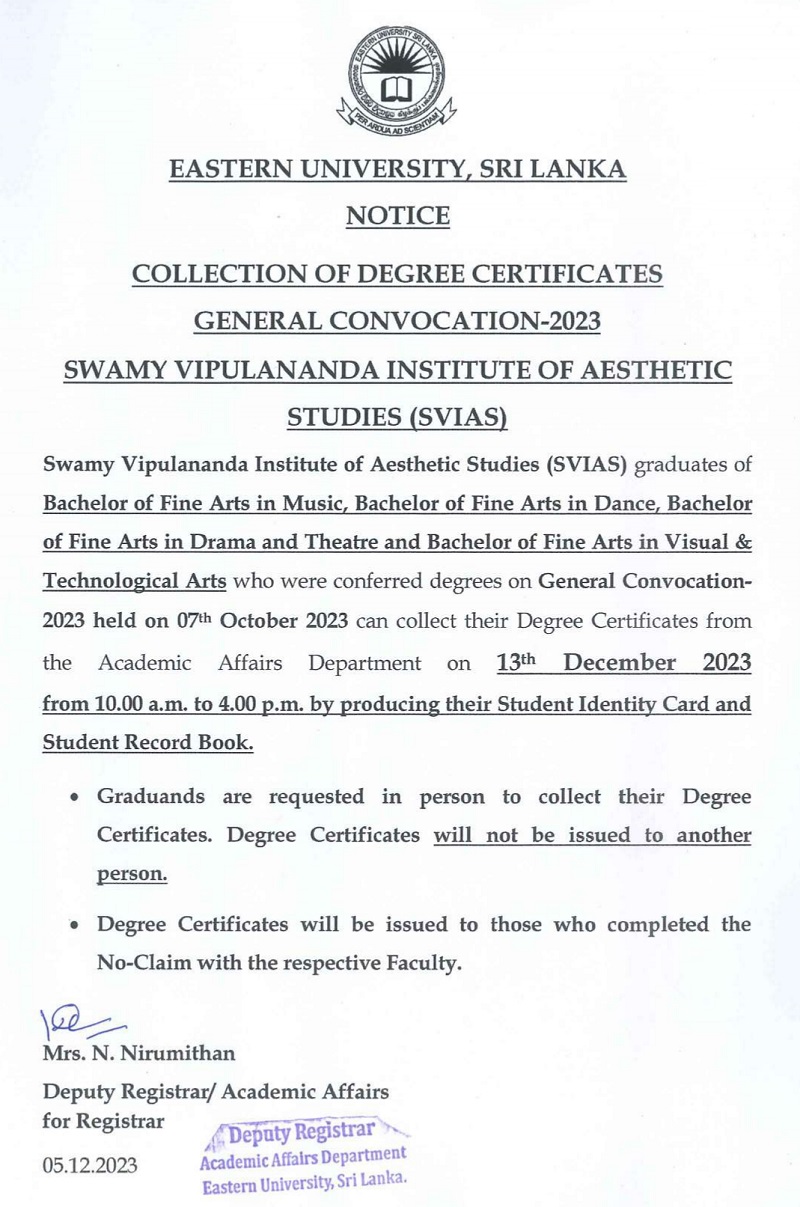  Collection of Degree Certificates-Swamy Vipulananda Institute of Aesthetic Studies (SVIAS).jpg